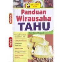 Image of Panduan wirausaha Tahu