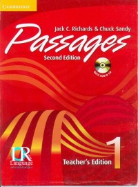 Passages : teacher's edition 1 (second edition)