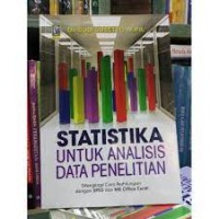 Statistika untuk analisis data penelitian