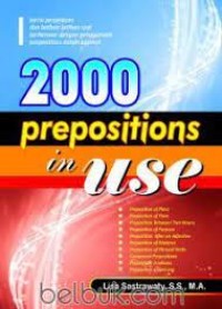 2000 PREPOSITIONS IN USE