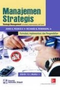 Manajemen strategies :formulasi implementasi dan pengendalian buku 1